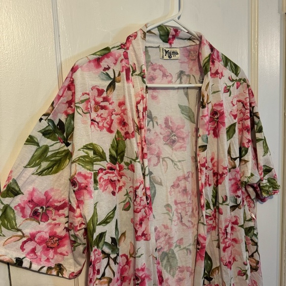 Show Me Your Mumu Intimates Floral Print Robe O/S - Picture 7 of 12
